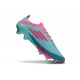 New adidas F50 + FG X MESSI Flash Aqua Lucid Pink Lucid Cyan