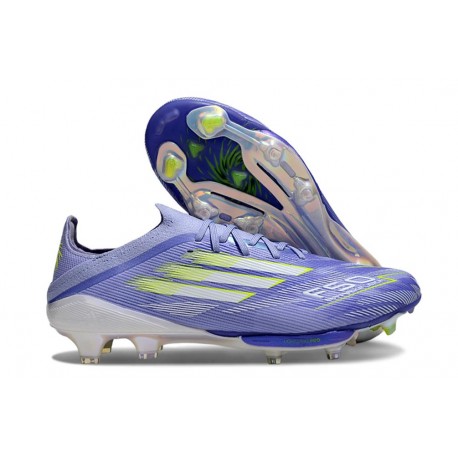 New adidas F50 + FG Purple Rush Lucid Lemon
