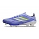 New adidas F50 + FG Purple Rush Lucid Lemon