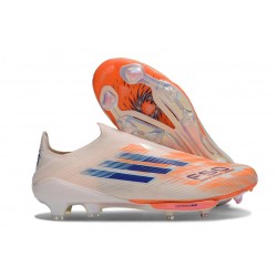 adidas F50 + FG LL Soccer Cleat Orange Blue