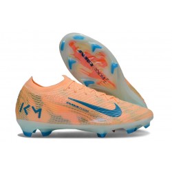 Nike Mercurial Vapor 16 Elite FG Soccer Shoes KM Orange Blue