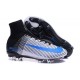 Nike Mercurial Superfly 5 FG Cristiano Ronaldo Boots White Black Blue