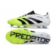 adidas Predator Elite L FG Ftwr White Core Black Lucid Lemon
