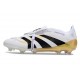 adidas Predator Elite Foldover Tongue FG White Core Black Met Gold