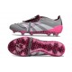 adidas Predator Elite Foldover Tongue FG Gray White Pink