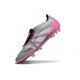 adidas Predator Elite Foldover Tongue FG Gray White Pink