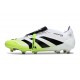 adidas Predator Elite Foldover Tongue FG White Core Black Lucid Lemon