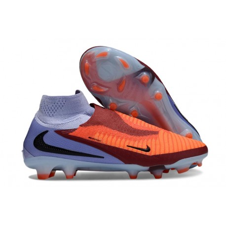 Nike Phantom 6 Dynamic Fit Elite FG Royal Tint Bright Crimson Black