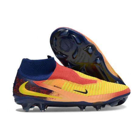 Nike Phantom 6 Dynamic Fit Elite FG X Haaland Laser Orange Lemon Venom Blue Void