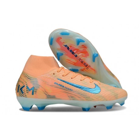 Nike Air Zoom Mercurial Superfly 10 Elite FG KM Orange Blue