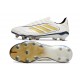 New Adidas Copa Pure III Elite FG White Core Met Gold