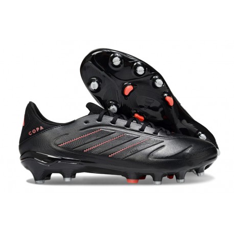 New Adidas Copa Pure III Elite FG Black Carbon Lucid Red