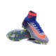 Nike Spark Brilliance Mercurial Superfly 5 FG Boots Blue White Orange