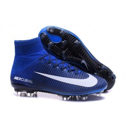 Nike Mercurial Superfly 5 FG Cristiano Ronaldo Boots Blue White