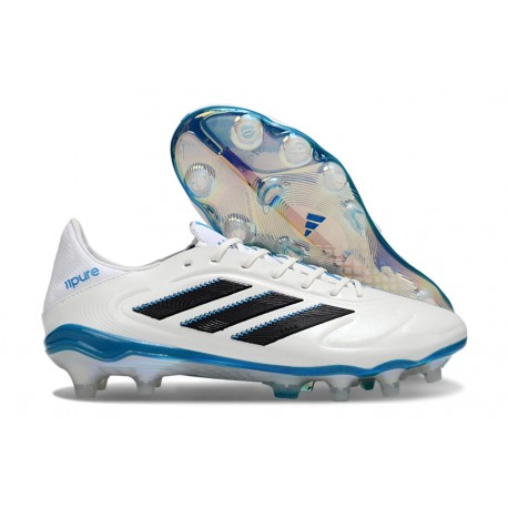 New Adidas Copa Pure III Elite FG White Black Blue