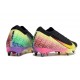 Nike Mercurial Vapor 16 Elite SG Pro Black Yellow Red Green