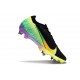 Nike Mercurial Vapor 16 Elite SG Pro Black Yellow Red Green