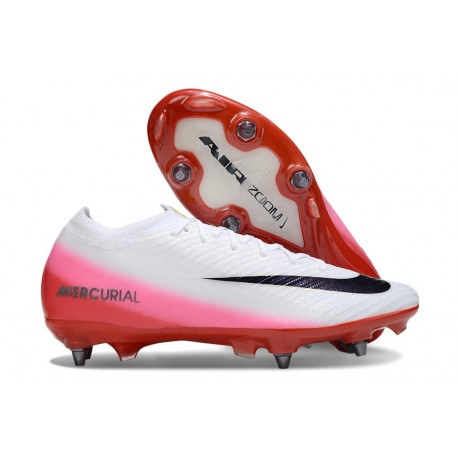 Nike Mercurial Vapor 16 Elite SG Pro White Red Black