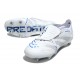 Adidas Predator Elite FT Soft Ground Boot White Silver Blue