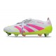 Adidas Predator Elite FT Soft Ground Boot White Pink Yellow