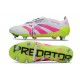 Adidas Predator Elite FT Soft Ground Boot White Pink Yellow