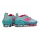 adidas F50 Elite SG New Soccer Cleats X MESSI Flash Aqua Lucid Pink Lucid Cyan