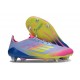 adidas F50 Elite SG New Soccer Cleats Blue Fusion Lucid Lemon Lucid Pink