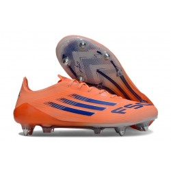 adidas F50 Elite SG New Soccer Cleats Orange Blue