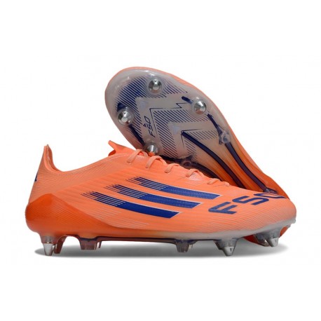 adidas F50 Elite SG New Soccer Cleats Orange Blue