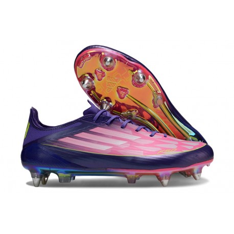 adidas F50 Elite SG New Soccer Cleats Pink Purple