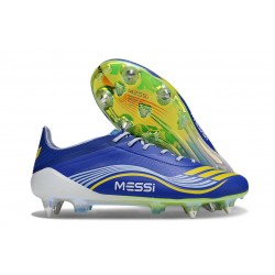 adidas F50 Elite SG New Soccer Cleats Blue Yellow