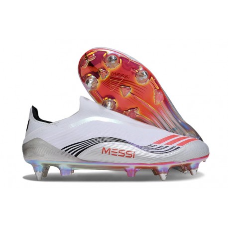 New adidas F50 Elite LL SG Boot MESSI Ftwr White Lucid Red Silver Met.