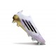 New adidas F50 Elite LL SG Boot White Core Black Met Gold
