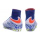 New 2016 Nike Hypervenom Phantom II FG ACC Neymar Cleat White Blue Red