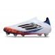 New adidas F50 Elite LL SG Boot White Black Red Blue