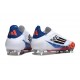 New adidas F50 Elite LL SG Boot White Black Red Blue