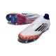 New adidas F50 Elite LL SG Boot White Black Red Blue