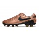 Nike Tiempo Legend 10 Elite Grass Cleat R10 Golden Black