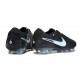 Nike Tiempo Legend 10 Elite Grass Cleat Black Ice Blue