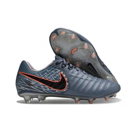 Nike Tiempo Legend 10 Elite Grass Cleat Atmosphere Grey Black