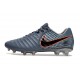 Nike Tiempo Legend 10 Elite Grass Cleat Atmosphere Grey Black