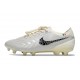Nike Tiempo Legend 10 Elite Grass Cleat White Silver