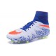 New 2016 Nike Hypervenom Phantom II FG ACC Neymar Cleat White Blue Red