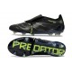 adidas Predator Elite Foldover Tongue FG Core Black Carbon Lucid Lemon