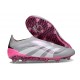 adidas Predator 25 Elite LL FG Gray White Pink