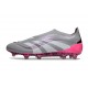 adidas Predator 25 Elite LL FG Gray White Pink