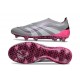 adidas Predator 25 Elite LL FG Gray White Pink