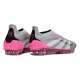 adidas Predator 25 Elite LL FG Gray White Pink