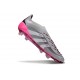 adidas Predator 25 Elite LL FG Gray White Pink