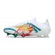 adidas F50 Elite Firm Ground Boots White Green Gold